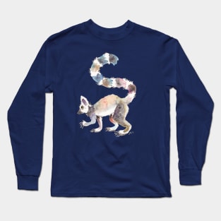 Splotchy Lemur Long Sleeve T-Shirt